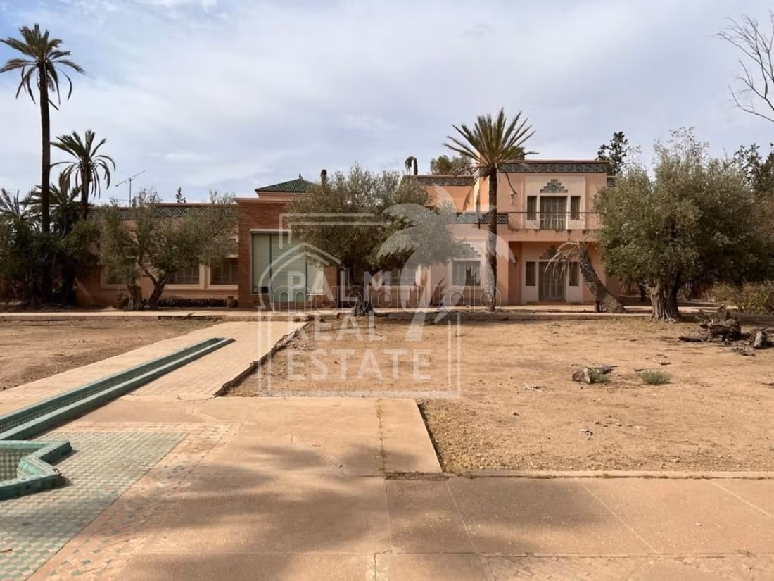 À VENDRE – Somptueuse Villa à la Palmeraie, Marrakech