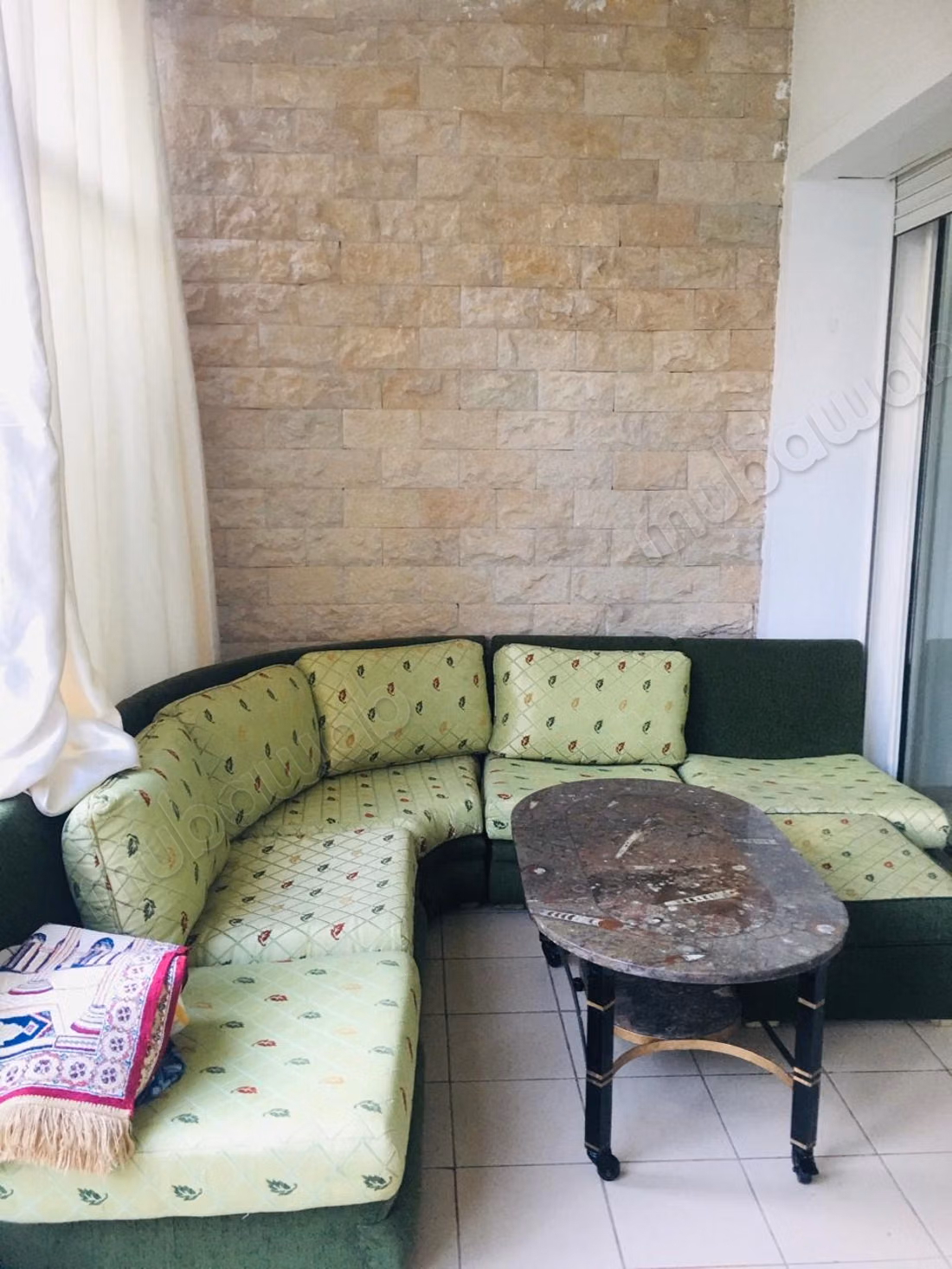 Rent this apartment in Souissi. 3 rooms. No Lift, Balcony