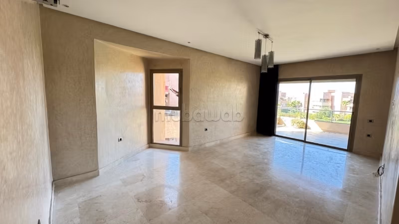 Great apartment empty for rent in Agdal. 2 rooms. Air conditioning and swimming pool