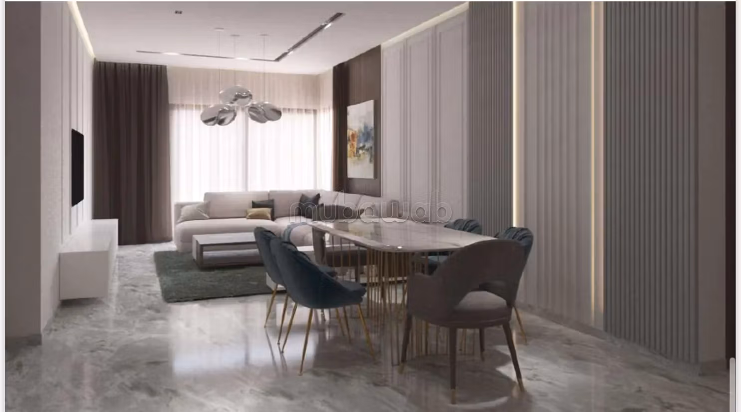 Piso en venta. 3 habitaciones grandes. Parking y jardin