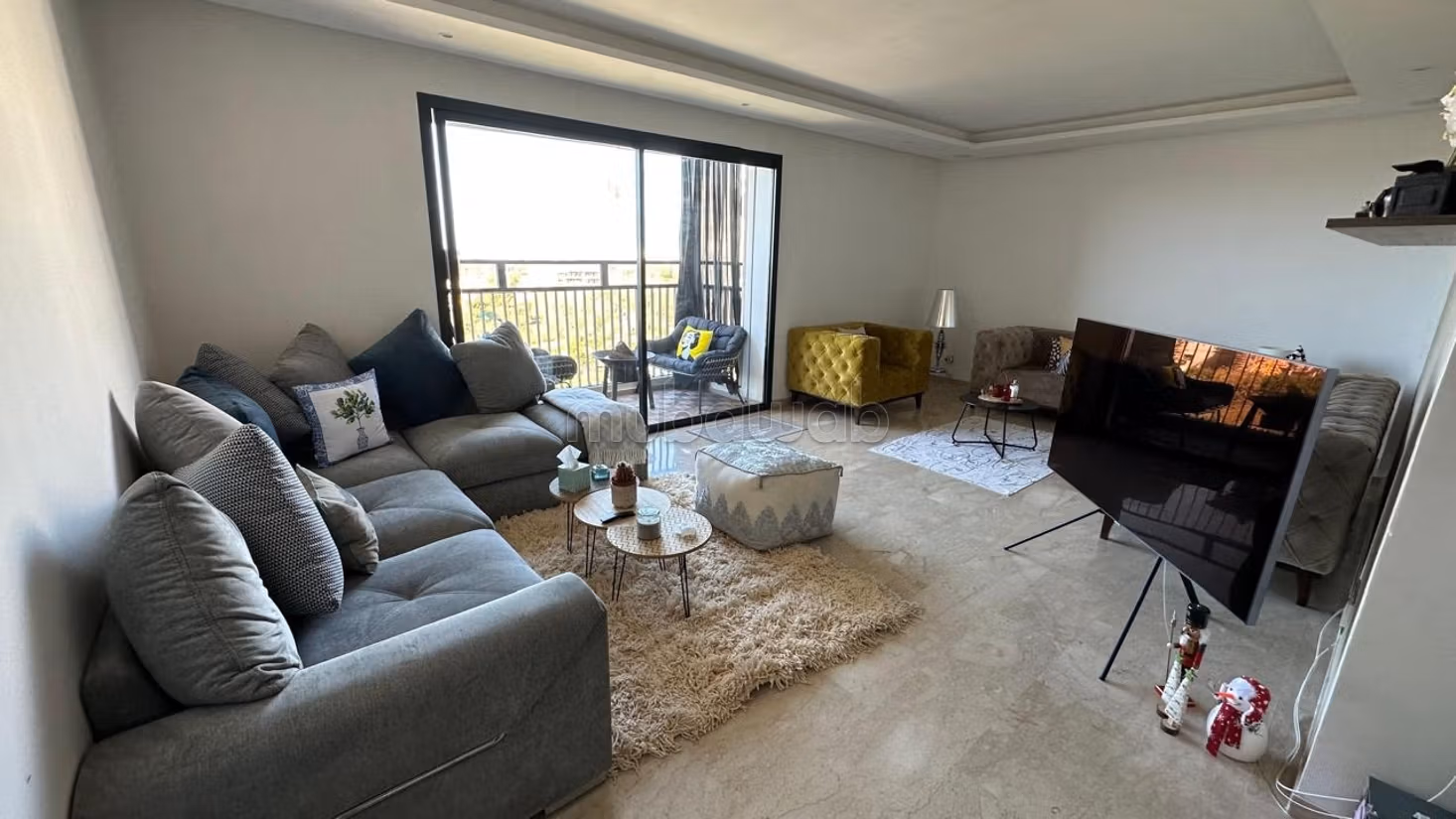 Bel appartement en location meublé à Prestigia Hay Riad