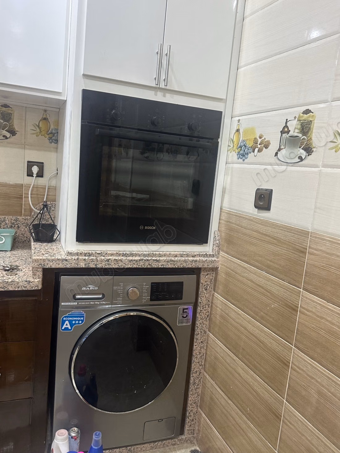 Appartement en location à Zouagha Bas. 2 pièces. Porte blindée, sécurité