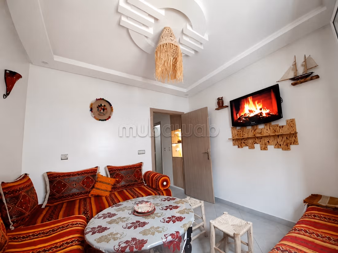 Appartement en location à Anza. 2 chambres. Meublé