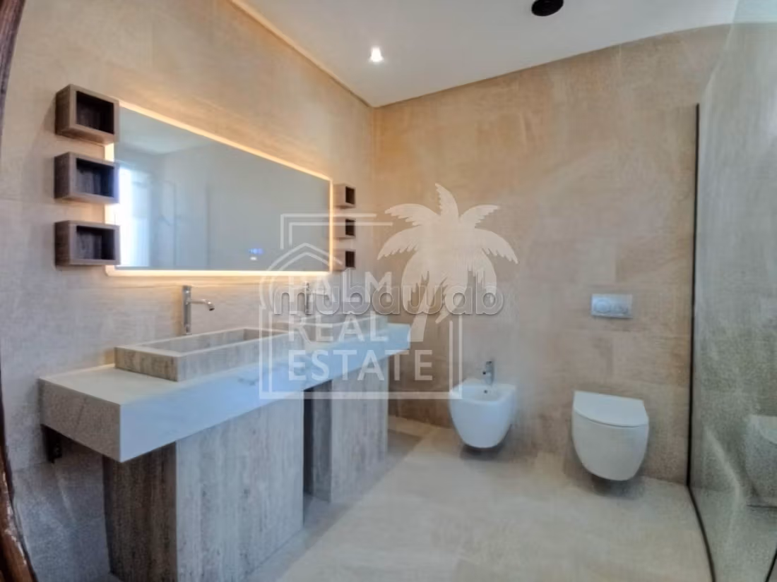 Villa luxueuse et contemporaine au noria golf marrakech