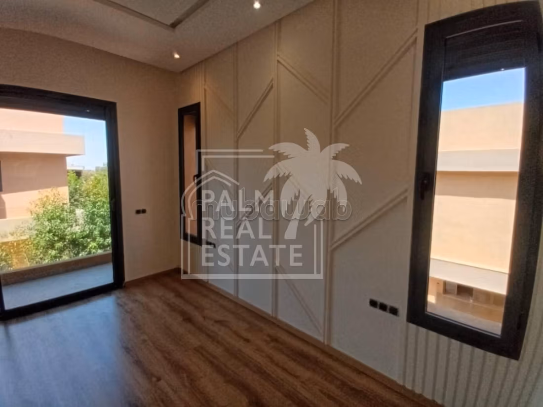 Villa luxueuse et contemporaine au noria golf marrakech