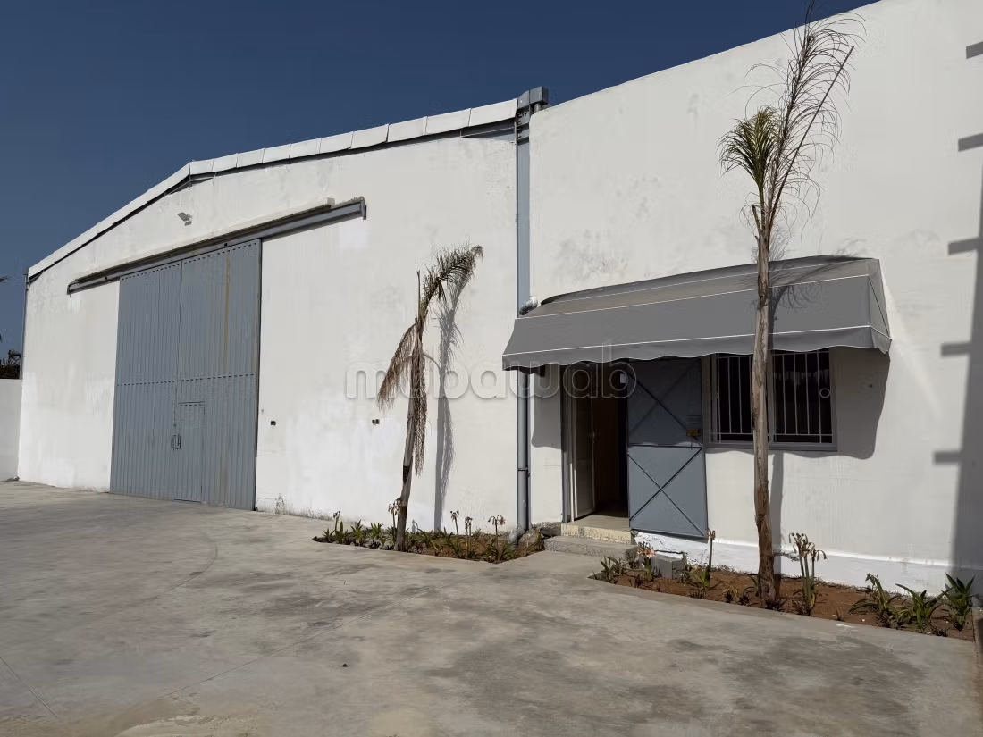 Hangar neuf de 1,000 m² à louer à Kénitra