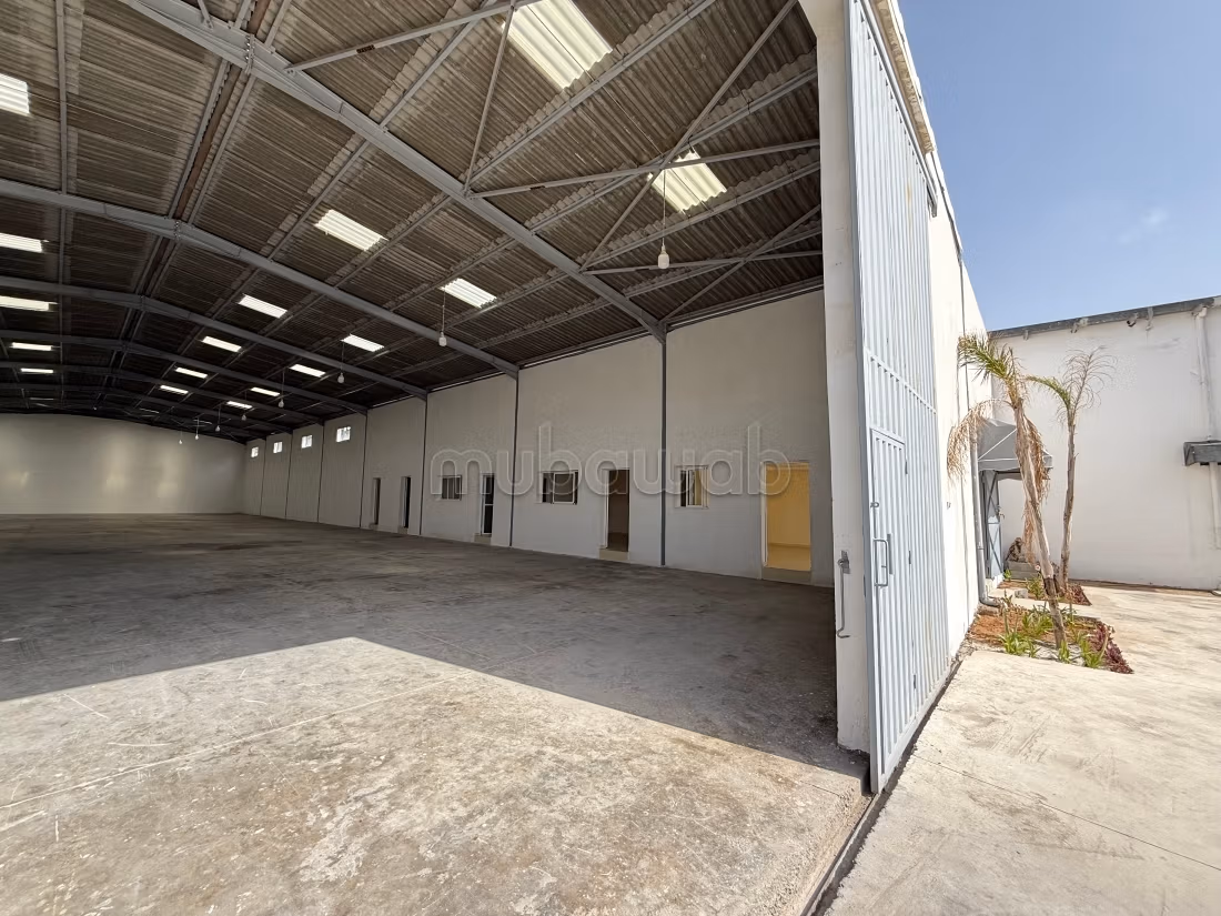 Hangar neuf de 1,000 m² à louer à Kénitra