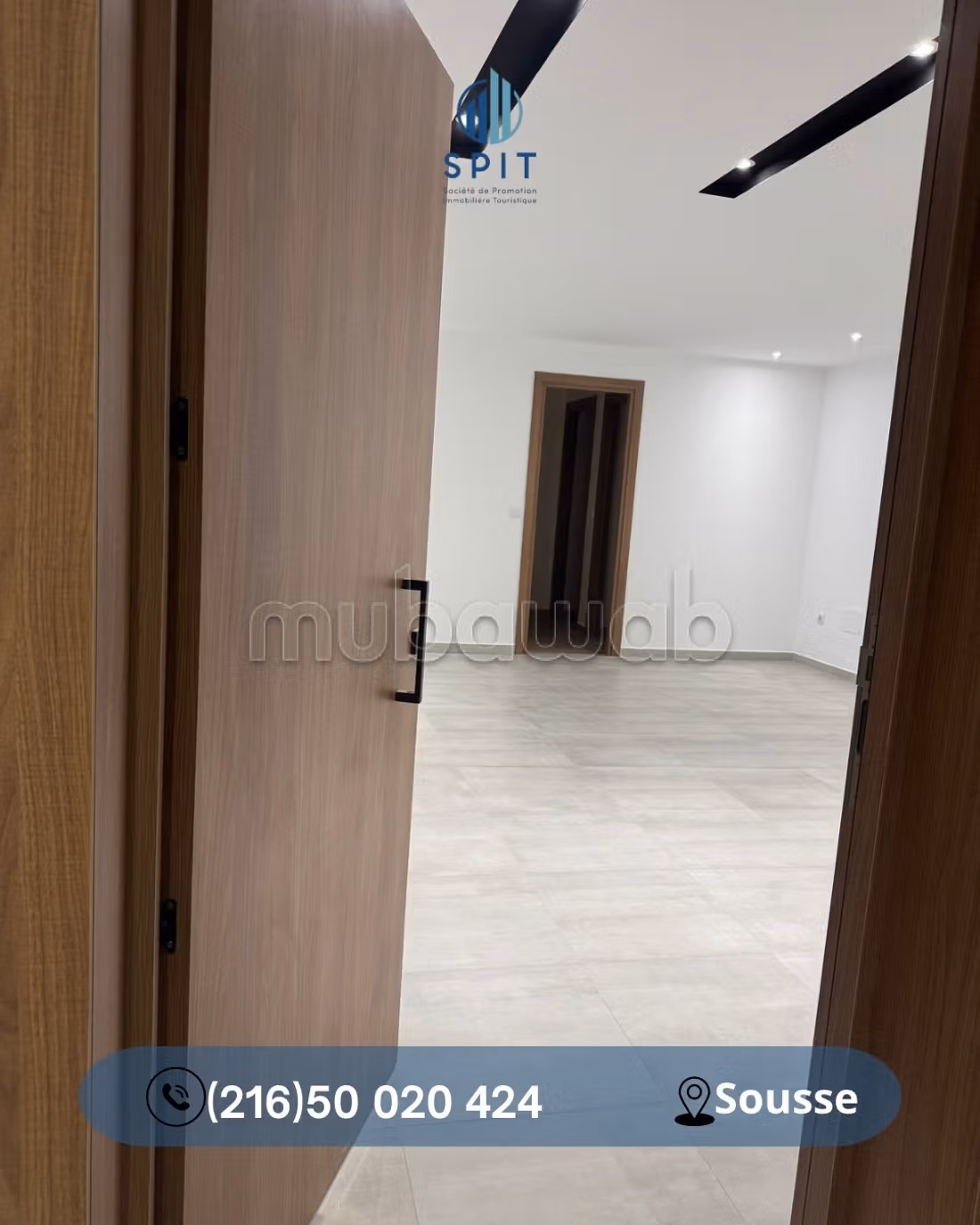 Bureaux en vente à Sousse Ville. Superficie 123 m²