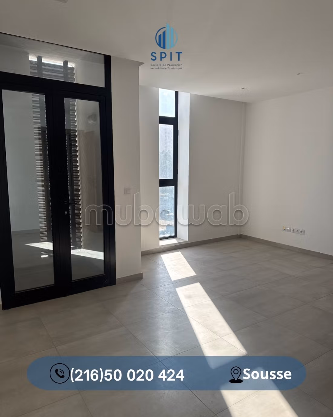 Bureaux en vente à Sousse Ville. Surface totale 81 m²