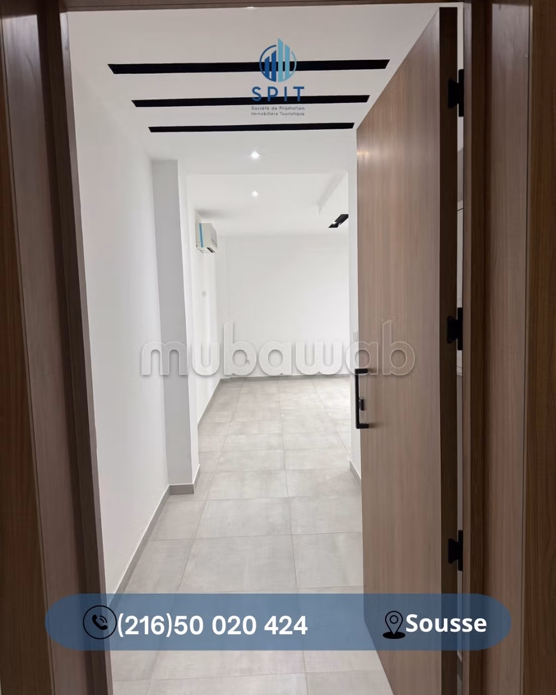 Bureaux en vente à Sousse Ville. Surface totale 81 m²