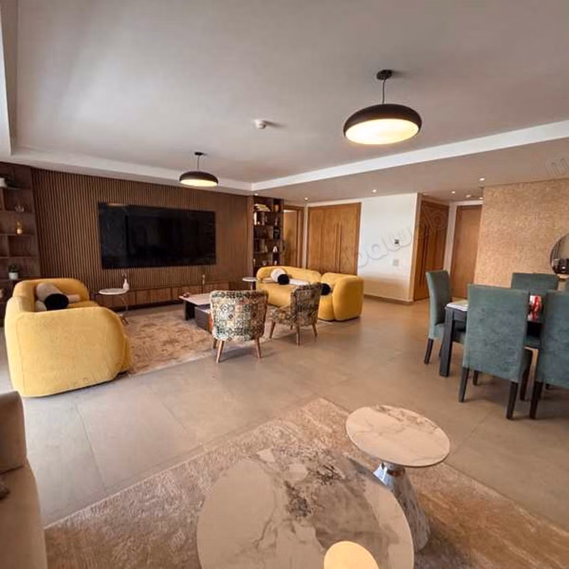 Appartementen te huur in Casablanca Marina. 6 Ruimtes. Volledig gemeubileerd