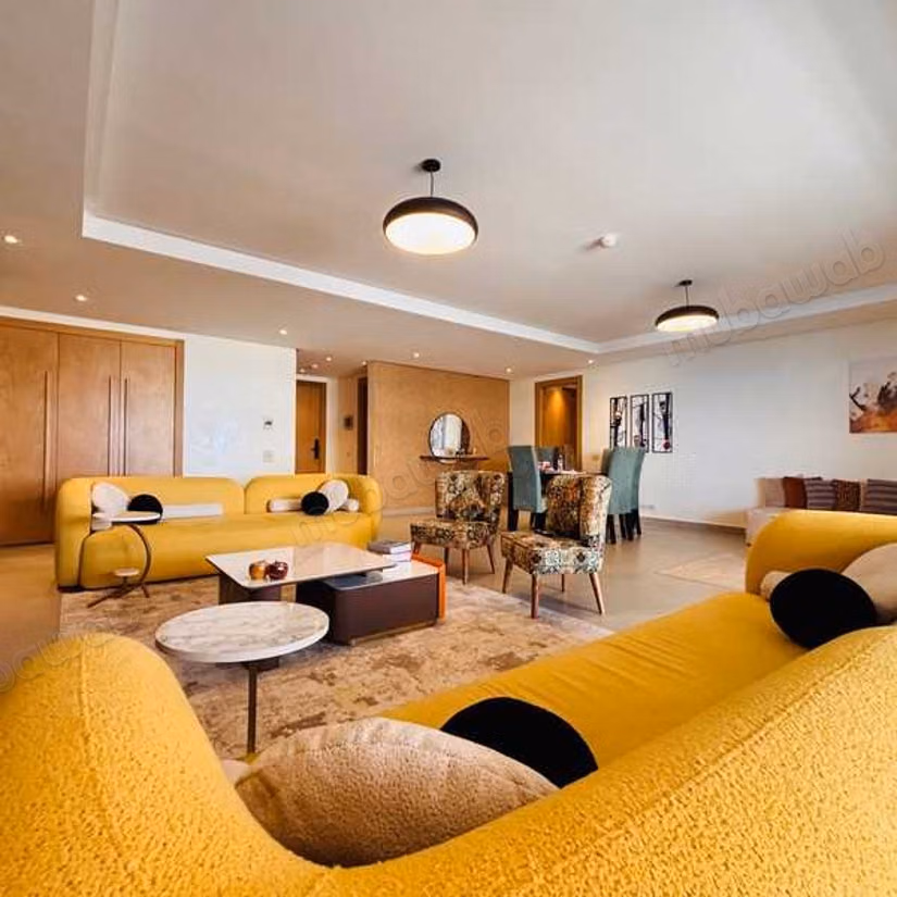 Appartementen te huur in Casablanca Marina. 6 Ruimtes. Volledig gemeubileerd