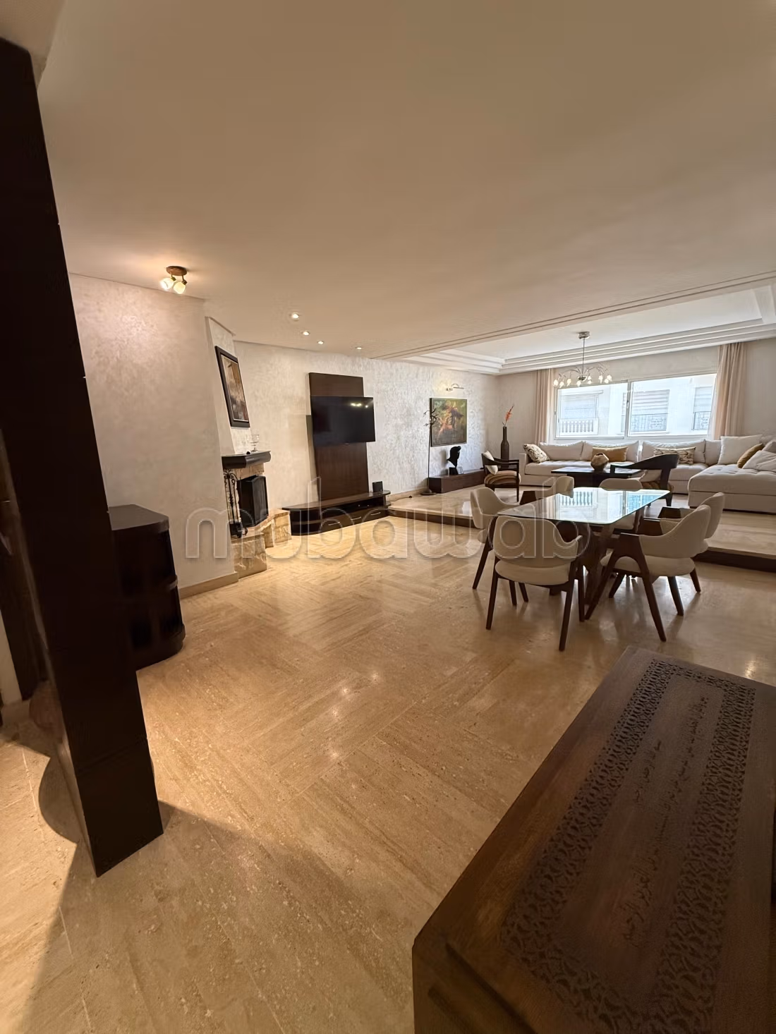 Bel appartement 3 chambres meublé racine