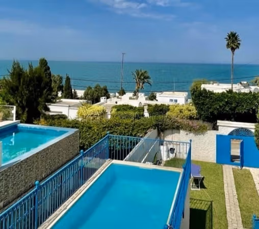 Vendita villa di lusso a La Marsa. 3 belle camere da letto. Ammobiliato