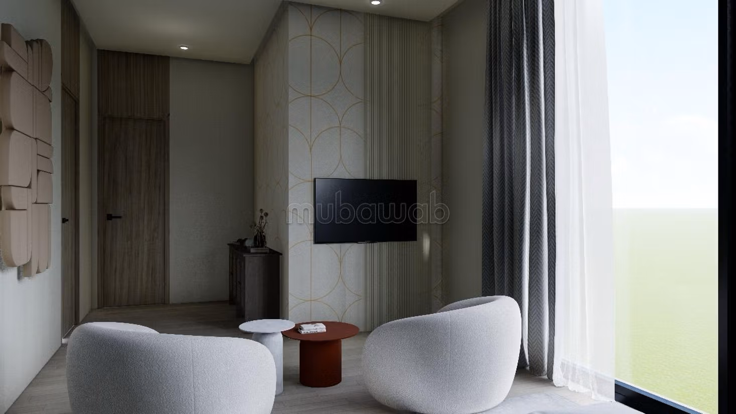 فيلا رائعة للبيع بطريق اوريكا. المساحة الإجمالية 372 م². موقف للسيارات وحديقة