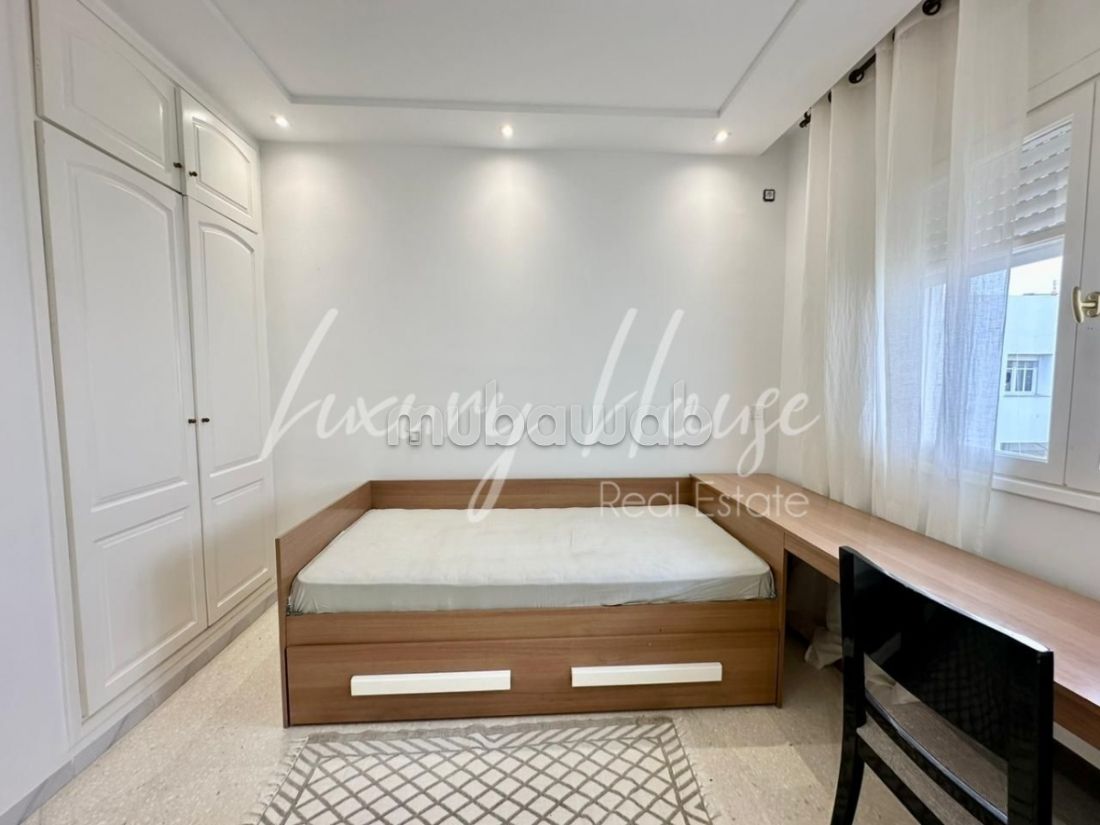 Apartment for rent. Small area 110 m². Ample storage space