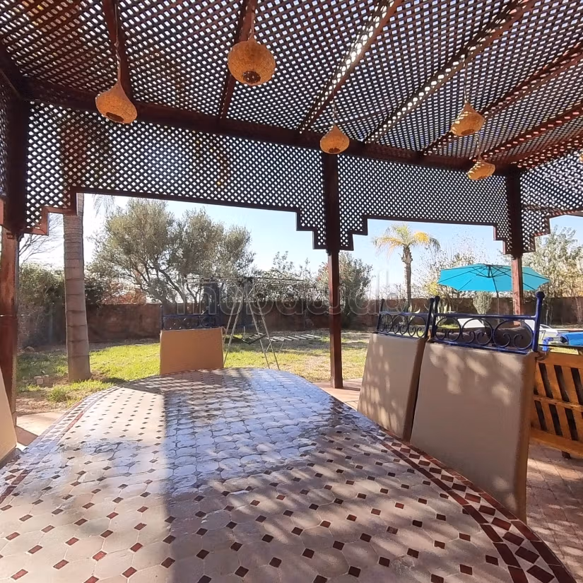 Luxury house for rent in Route de Fez. 3 beautiful rooms. Attic