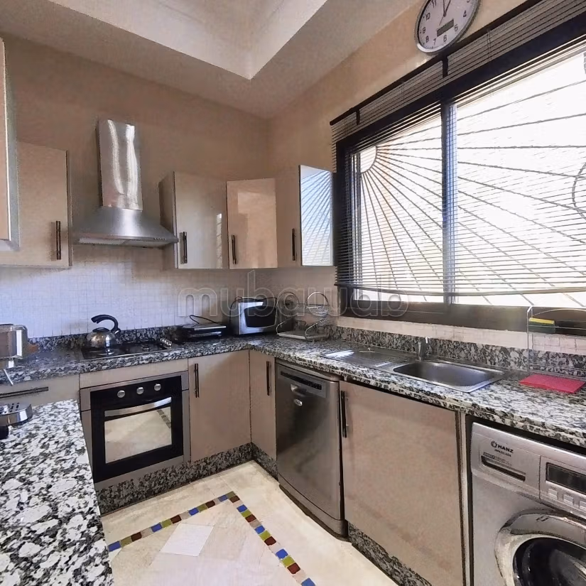 Luxury house for rent in Route de Fez. 3 beautiful rooms. Attic