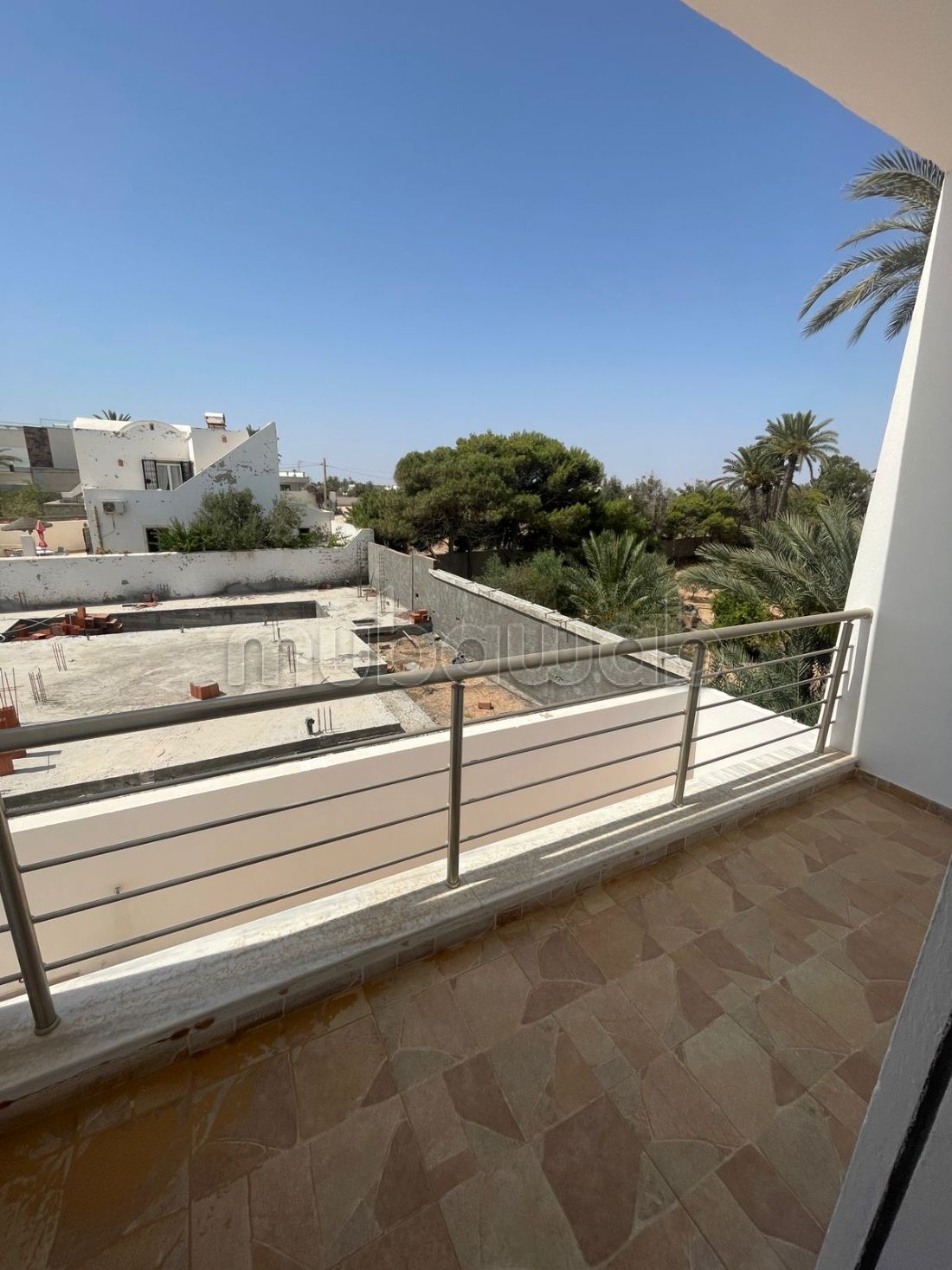 Villa zone urbaine vu de mer