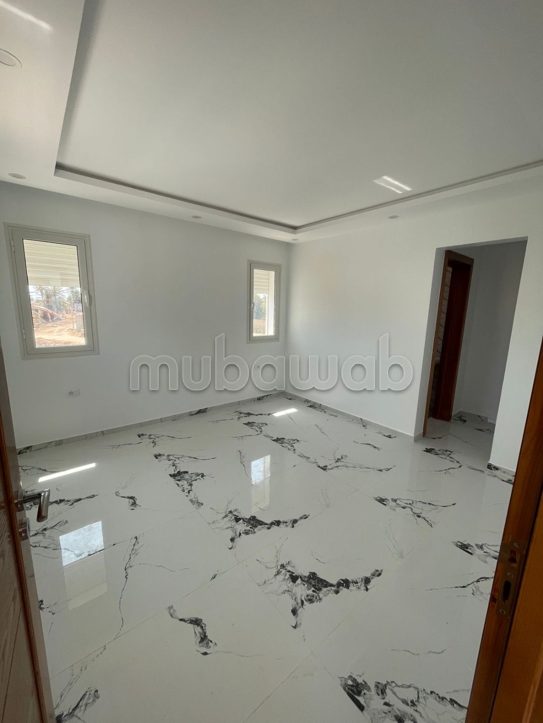 Villa zone urbaine vu de mer