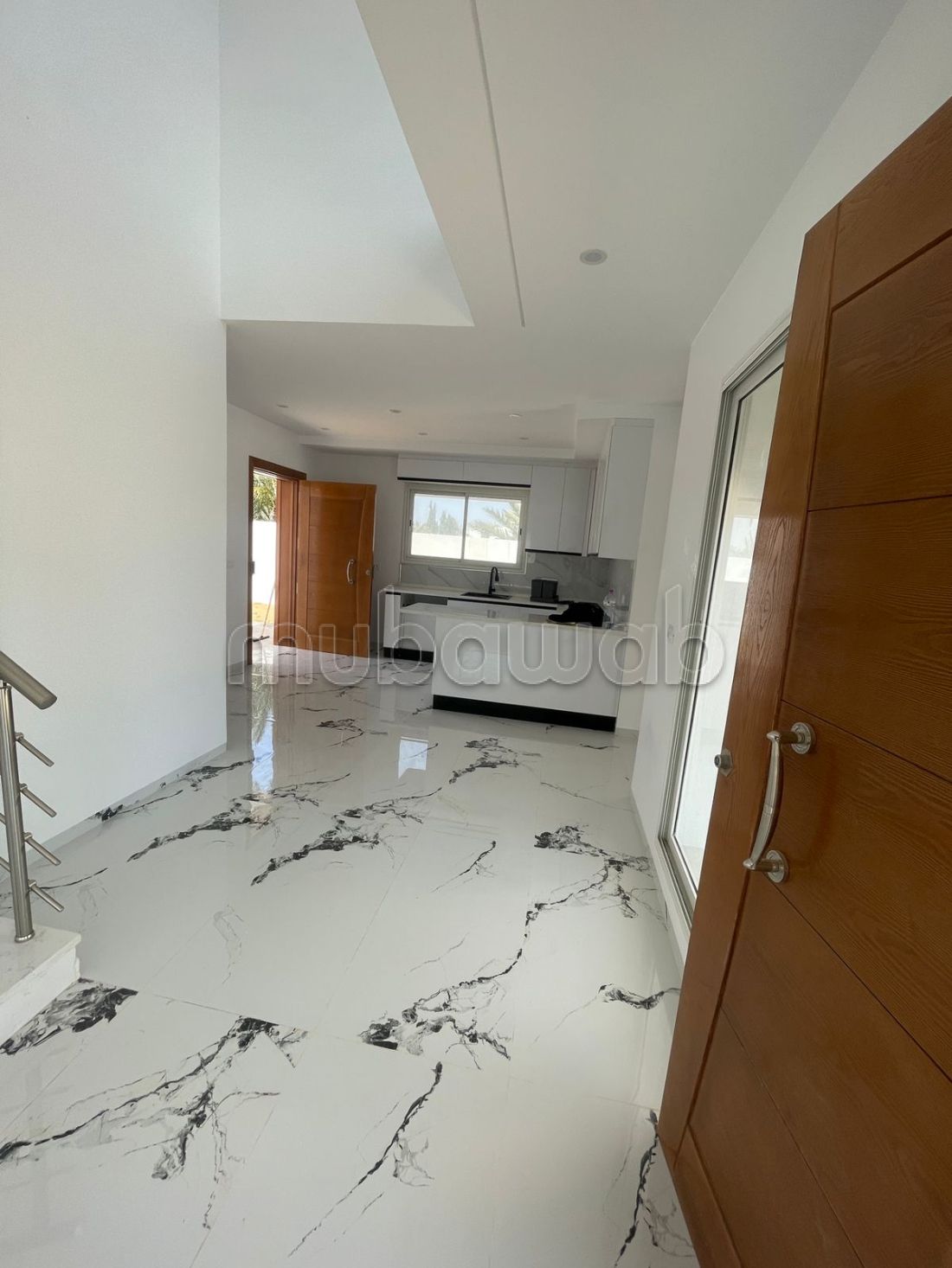 Villa zone urbaine vu de mer