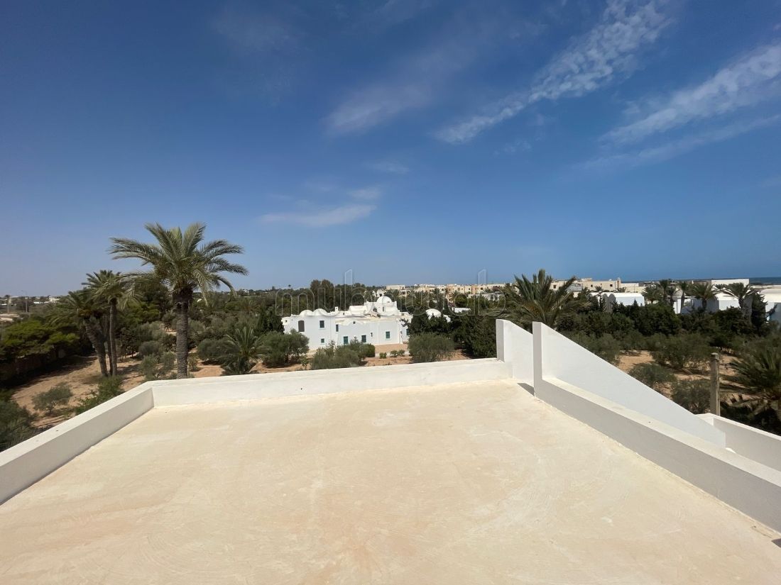 Villa zone urbaine vu de mer