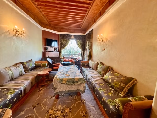Palmeraie: Appartement 3 chambres avec terrasse