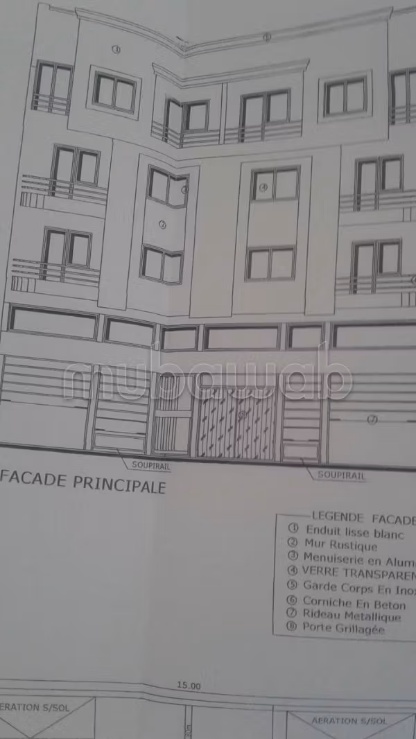 Terrain pour immeuble. R4