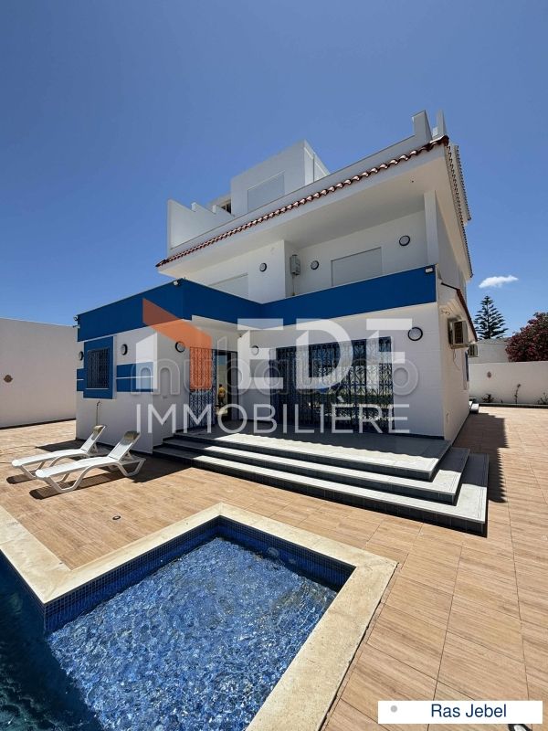 A Louer Villa S3 Pied dans l'eau à Ras Jebel