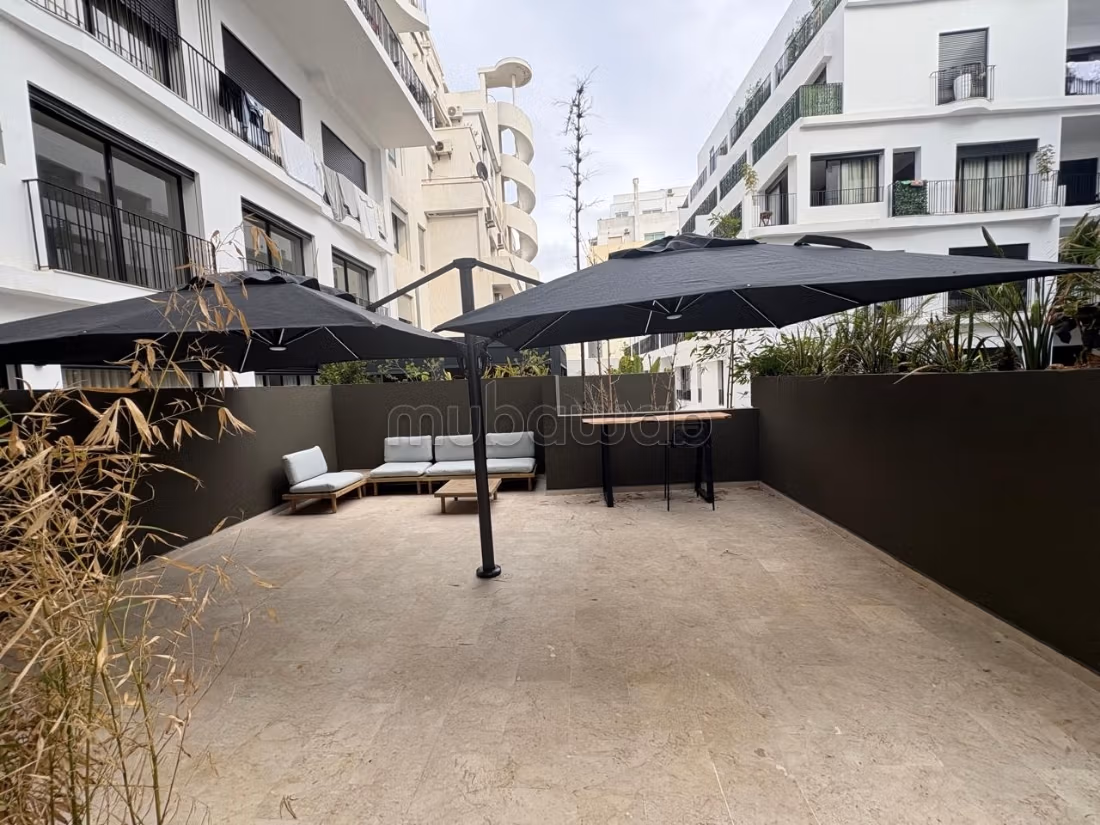 Studio a la location meuble a racine 
11000dh