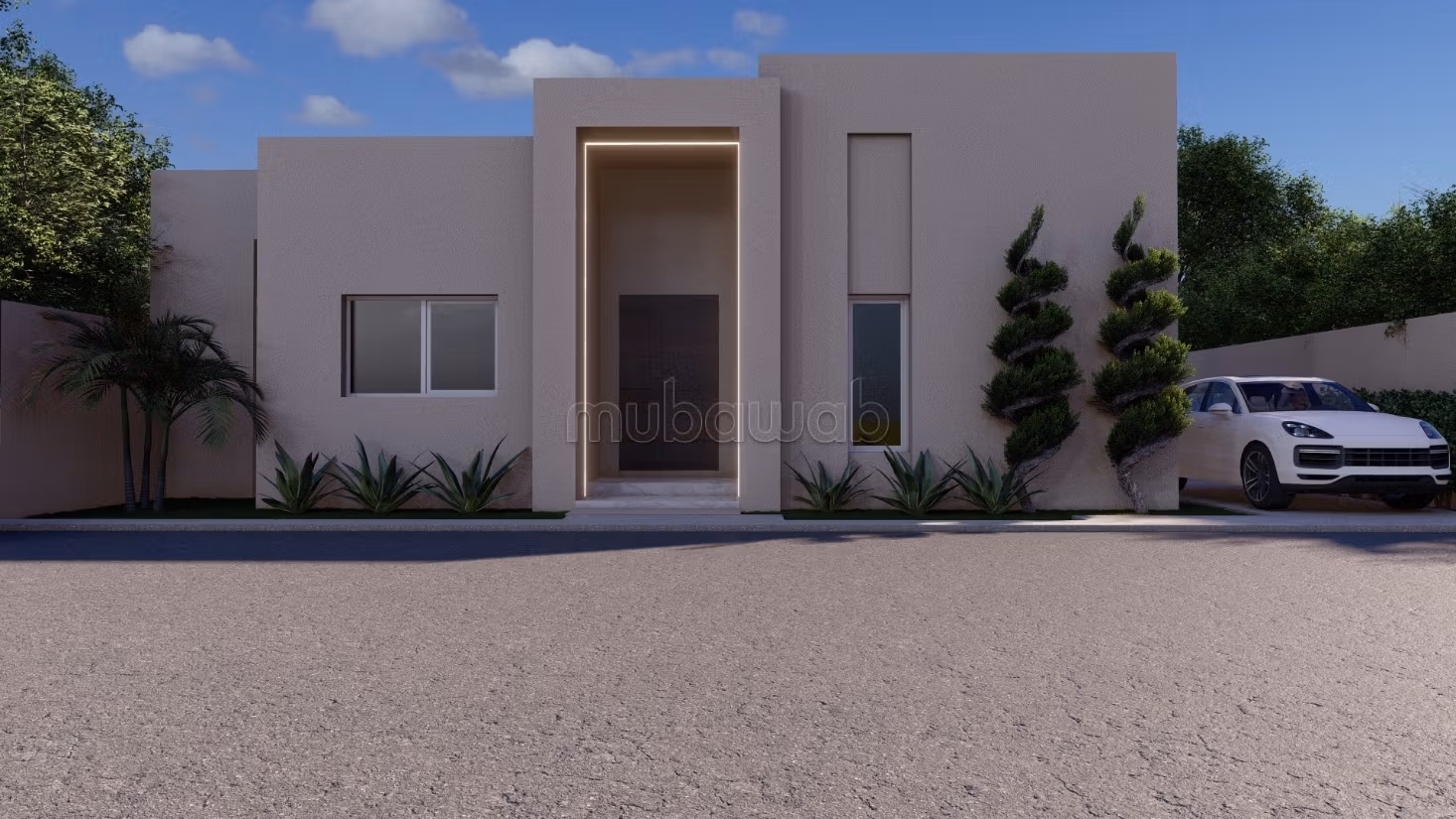 À vendre_Villa en construction à Hammamet