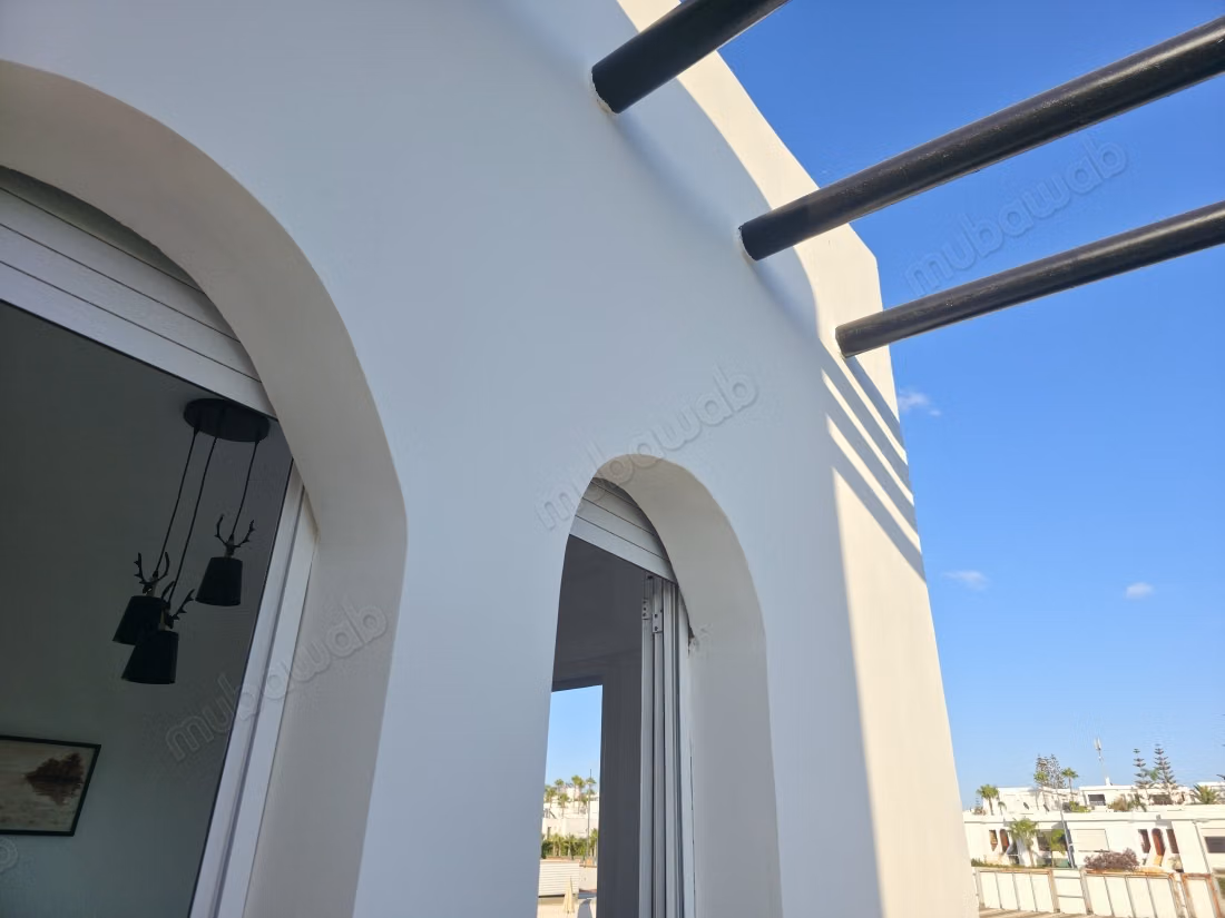 Villa meublée, 400 m de la plage et à 10 min Hay Ryad