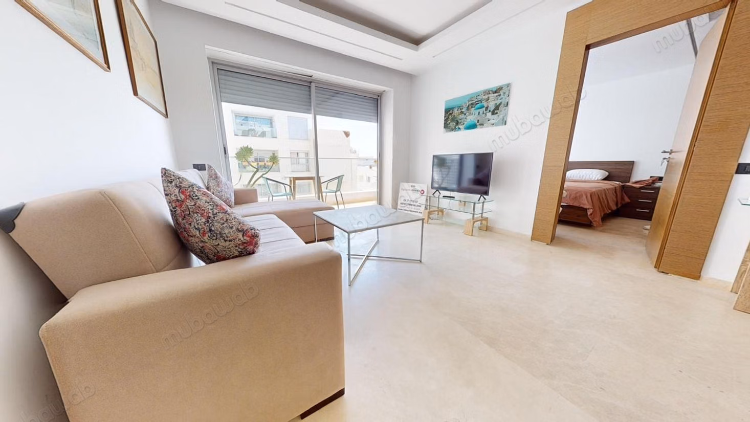 Coquet appartement bien ensoleillé sur la Haut Agdal
