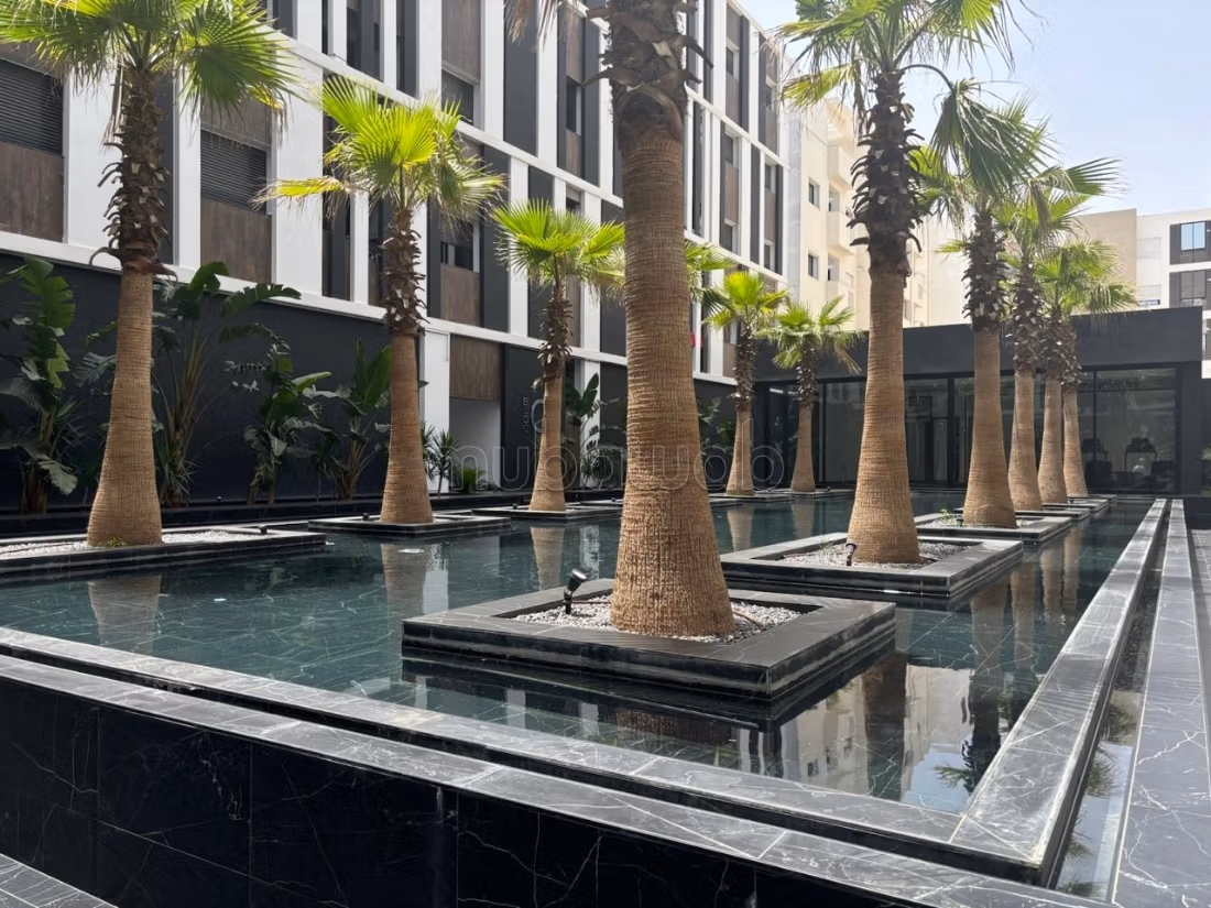 Find an apartment for rent in Les Jardins de Carthage. Large area 128 m². Caretaker available, air conditioning system