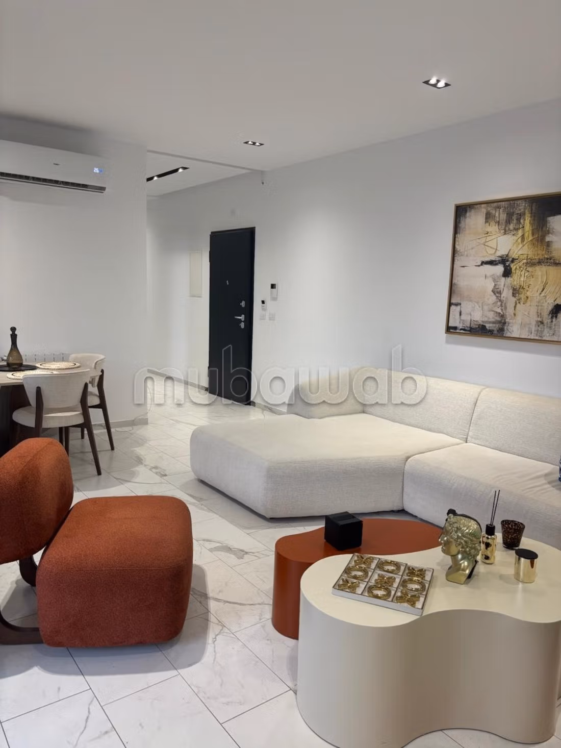 Find an apartment for rent in Les Jardins de Carthage. Large area 128 m². Caretaker available, air conditioning system