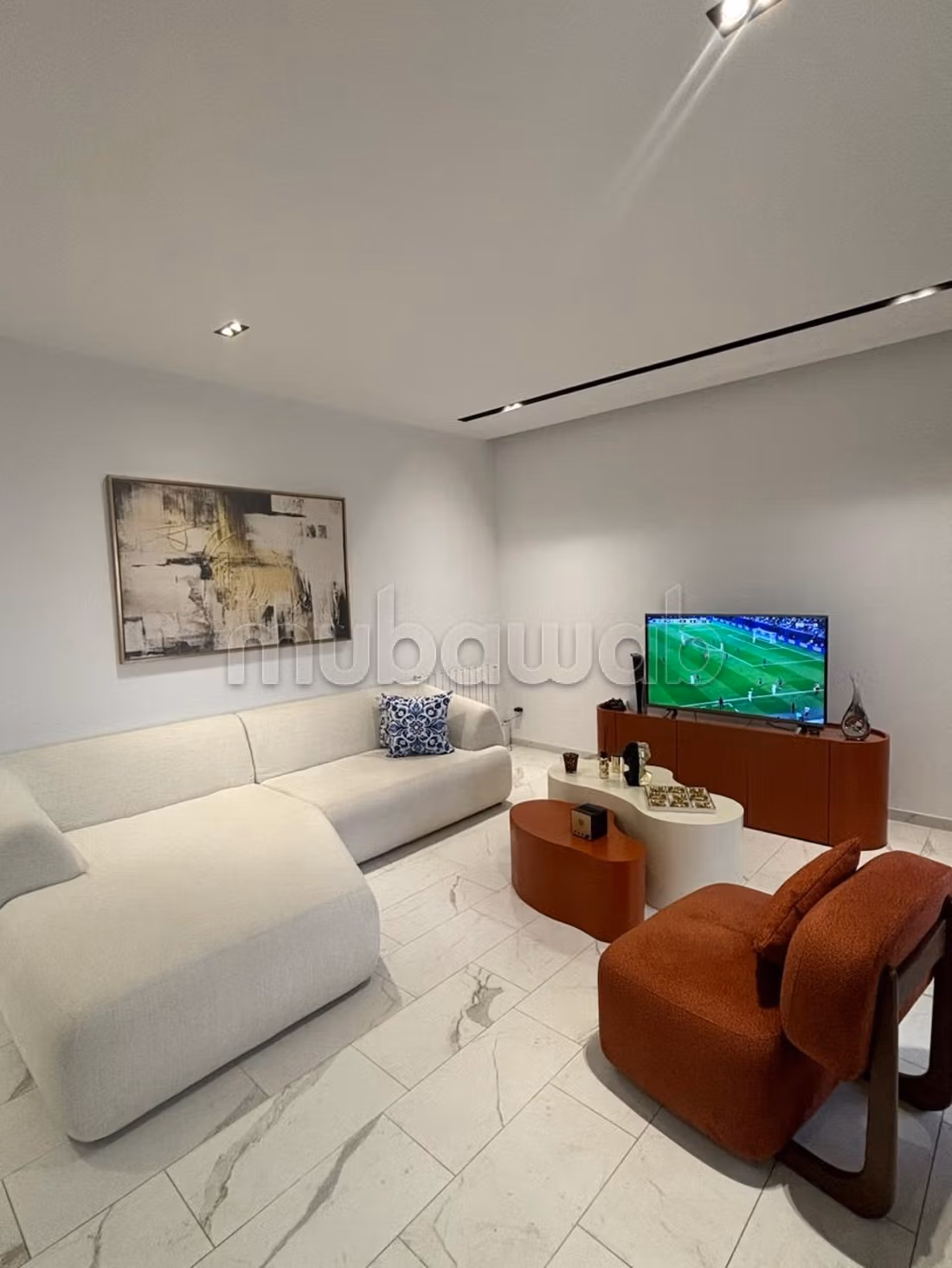 Find an apartment for rent in Les Jardins de Carthage. Large area 128 m². Caretaker available, air conditioning system