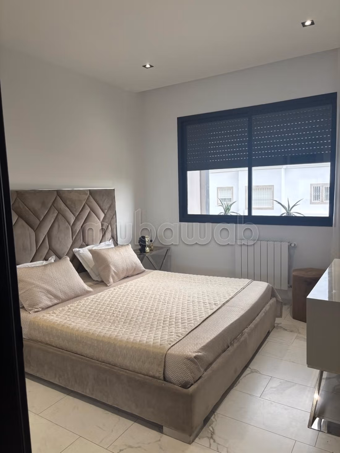 Find an apartment for rent in Les Jardins de Carthage. Large area 128 m². Caretaker available, air conditioning system