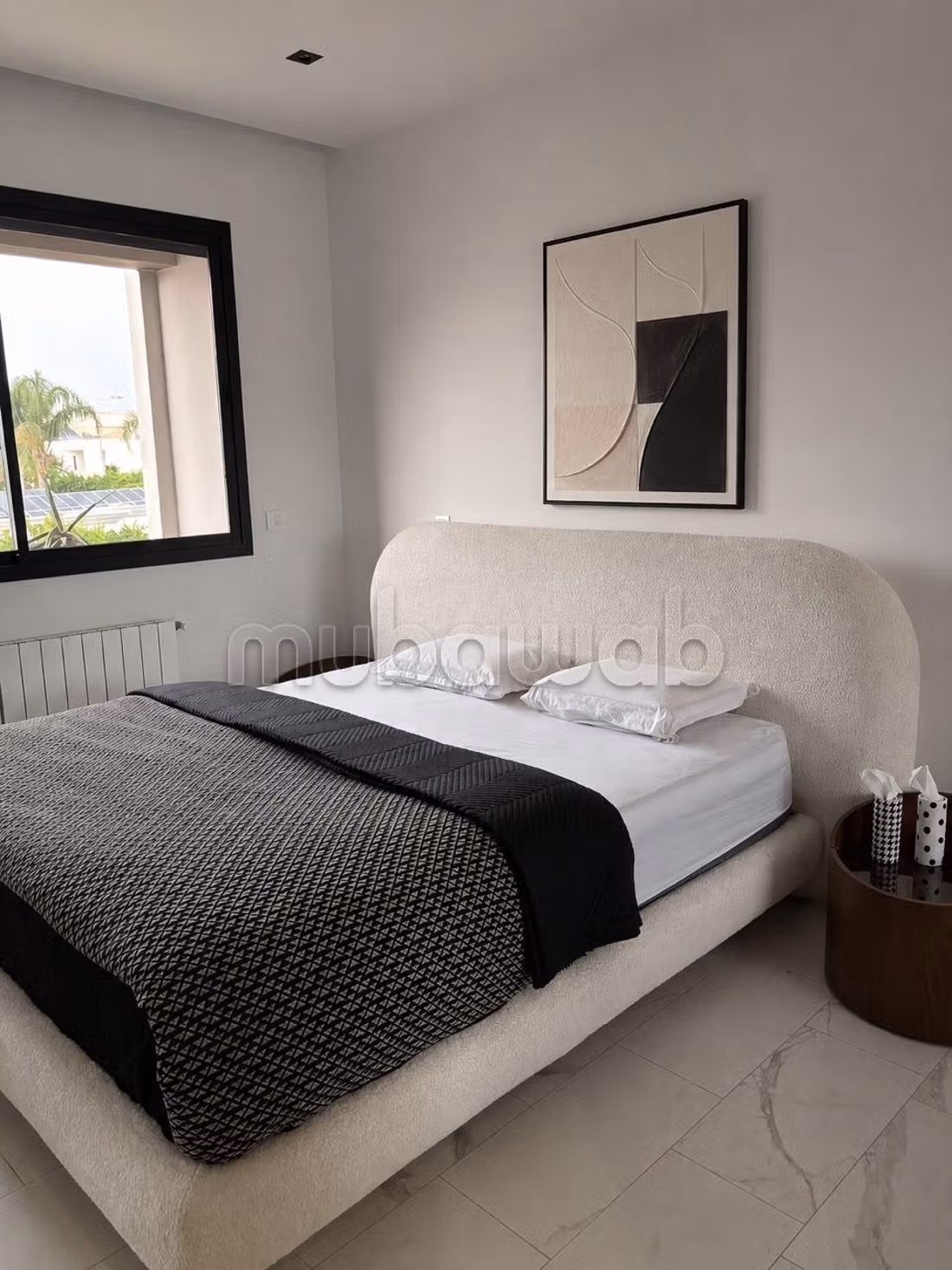Find an apartment for rent in Les Jardins de Carthage. Large area 128 m². Caretaker available, air conditioning system