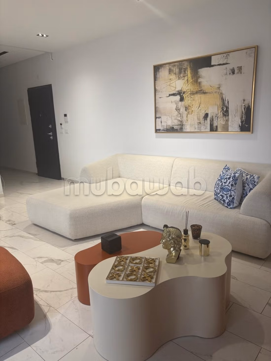 Find an apartment for rent in Les Jardins de Carthage. Large area 128 m². Caretaker available, air conditioning system