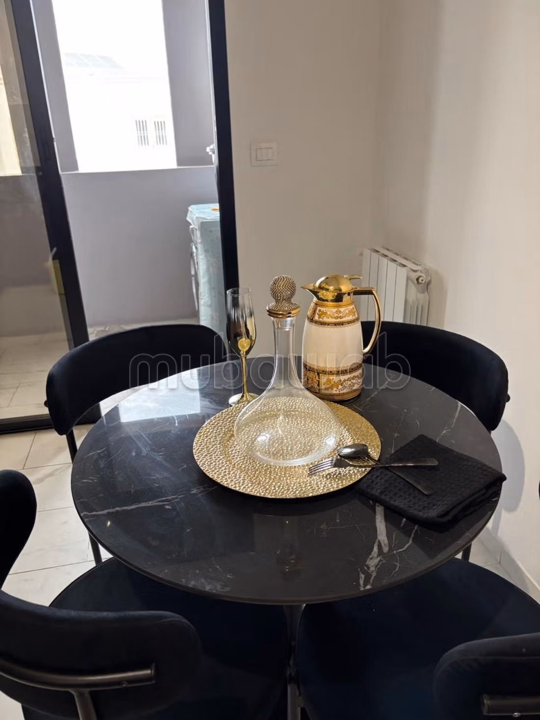 Find an apartment for rent in Les Jardins de Carthage. Large area 128 m². Caretaker available, air conditioning system