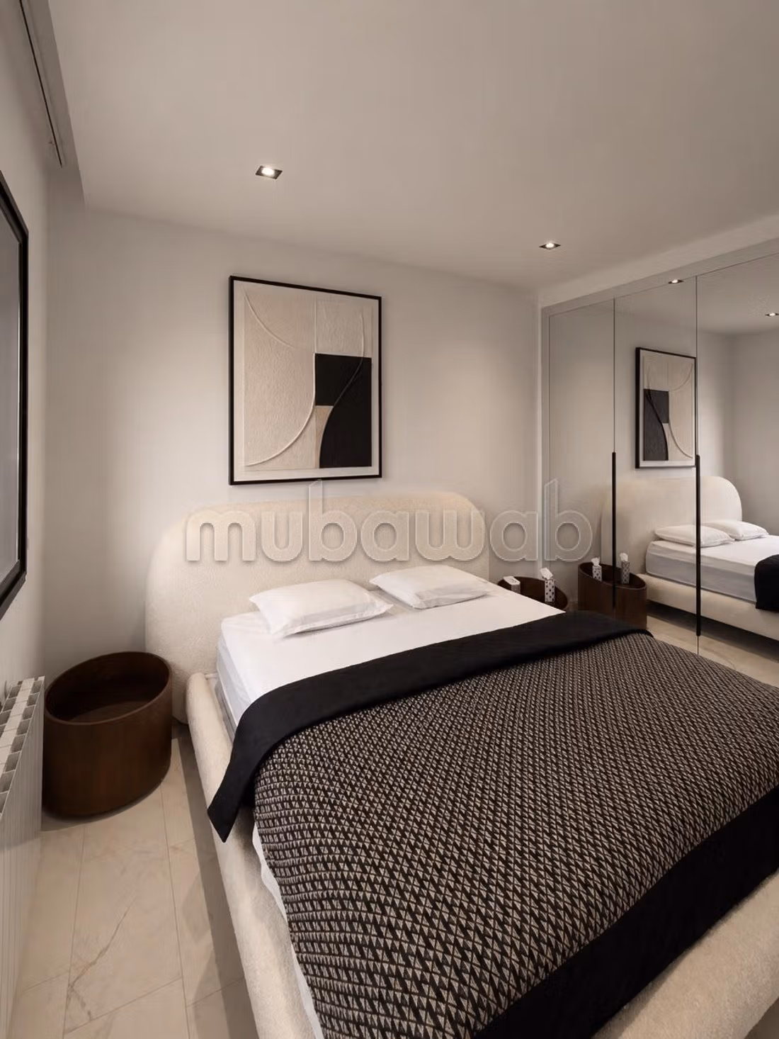 Find an apartment for rent in Les Jardins de Carthage. Large area 128 m². Caretaker available, air conditioning system
