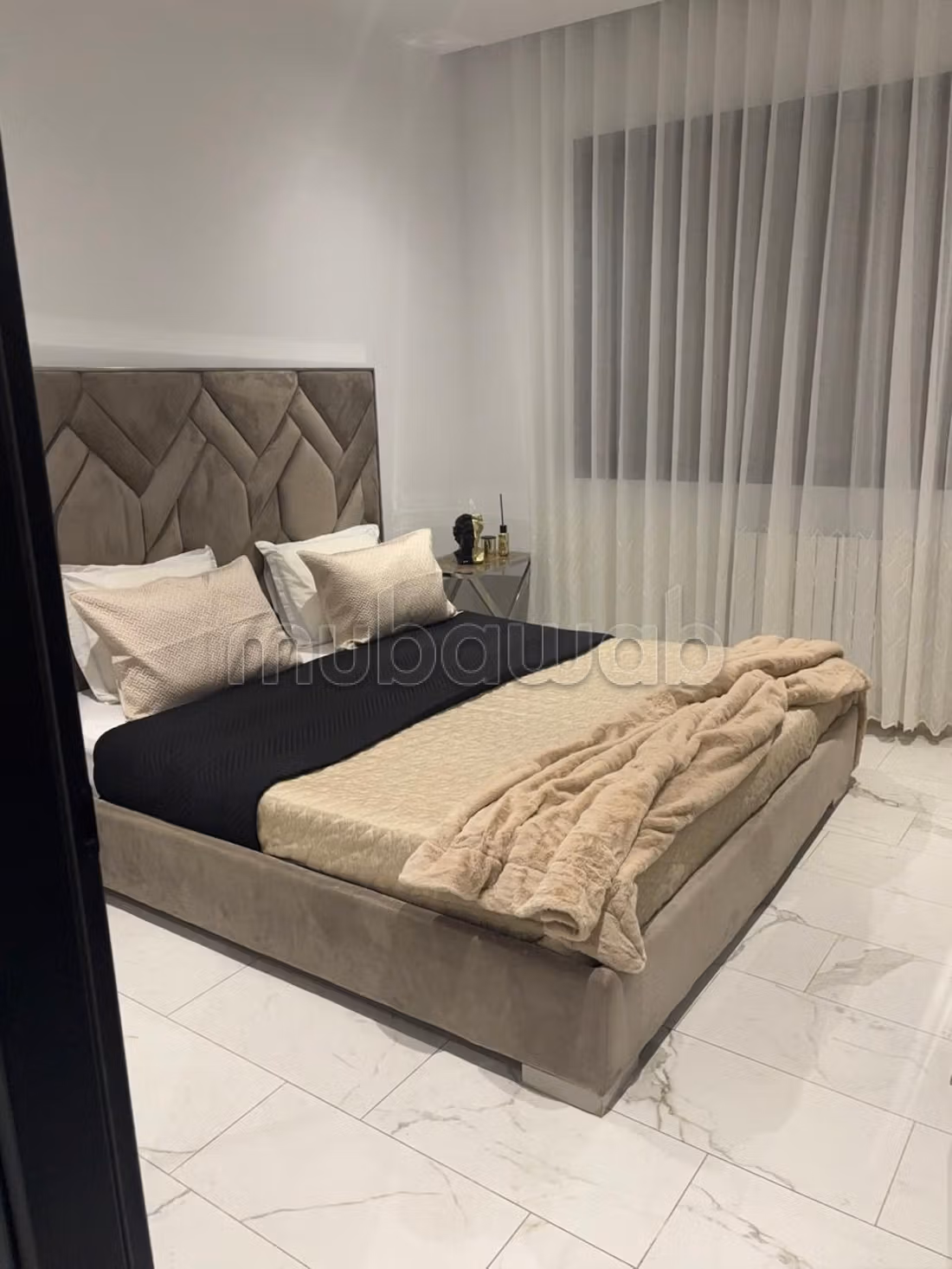 Find an apartment for rent in Les Jardins de Carthage. Large area 128 m². Caretaker available, air conditioning system