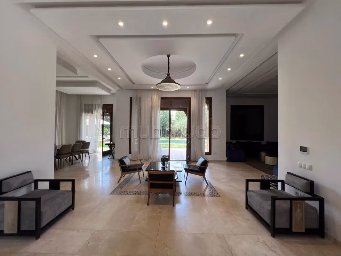 Magnificent villa for sale in Sidi Youssef. 4 lovely rooms. Furnished