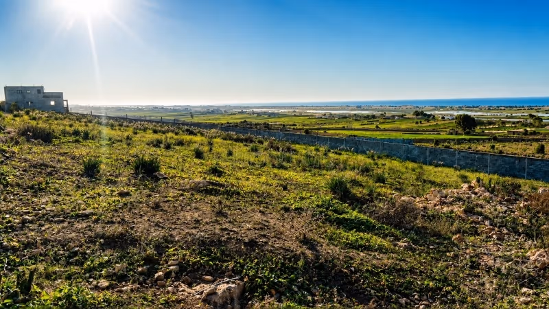 Beautiful land for sale. Small area 3300 m²