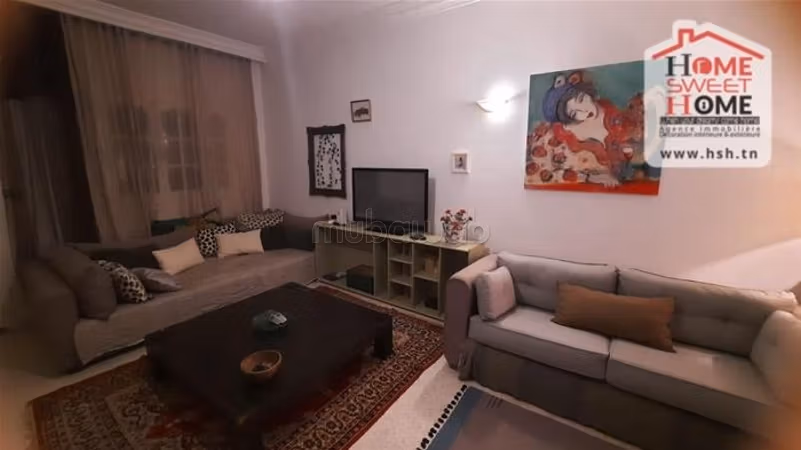 Appartamento in affitto a Gammarth. 4 ampi locali. Ammobiliato