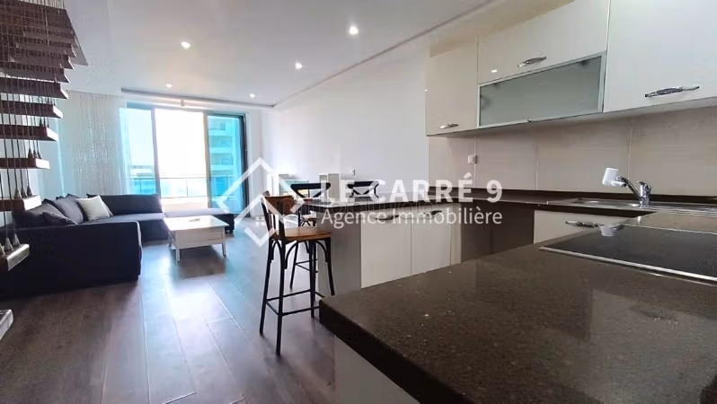 Affitto di uno splendido appartamento a Les Berges Du Lac 2. Superficie di 70 m². Arredato