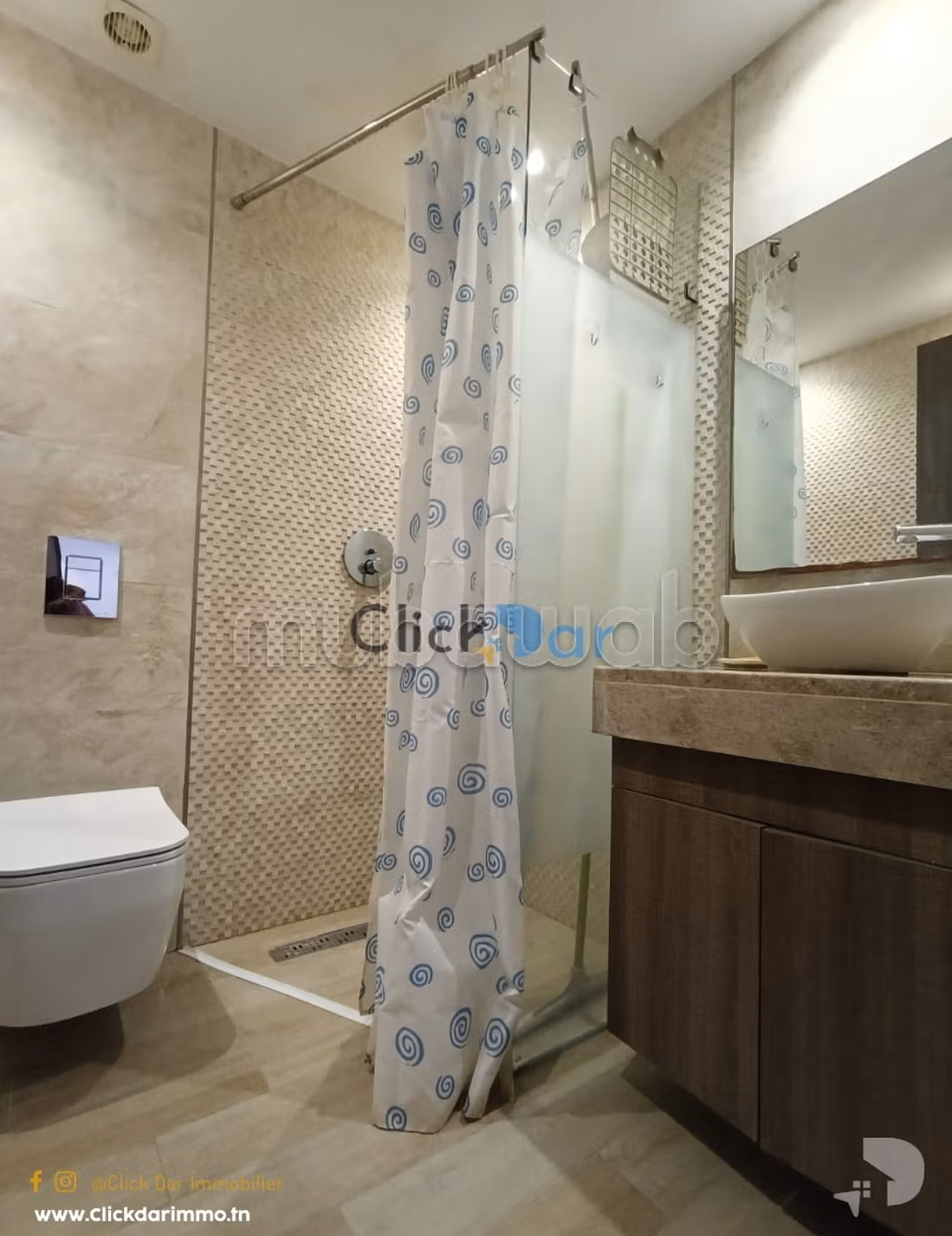 Great apartment for rent in Hammamet. Area 1 m². Furnished