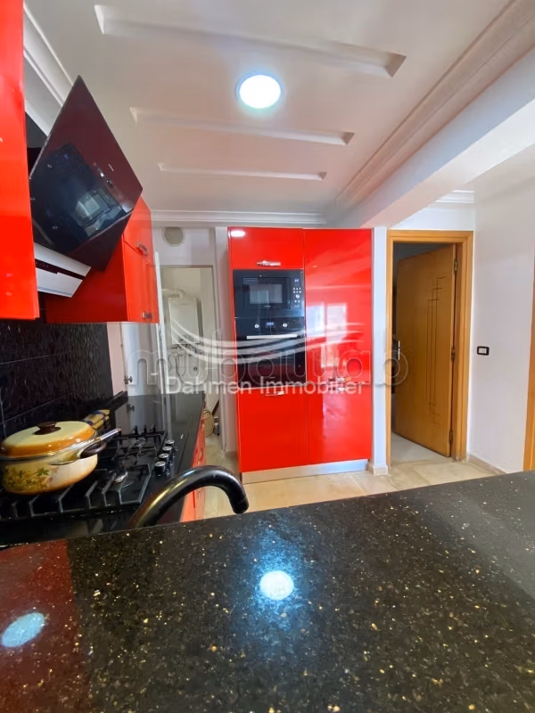 Affitto di uno splendido appartamento a Hammam Sousse. Superficie 1 m². Cucina equipaggiata