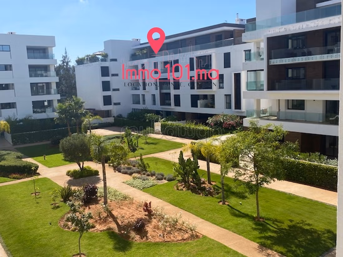 Location appartement à l’Orangeraie – Souissi