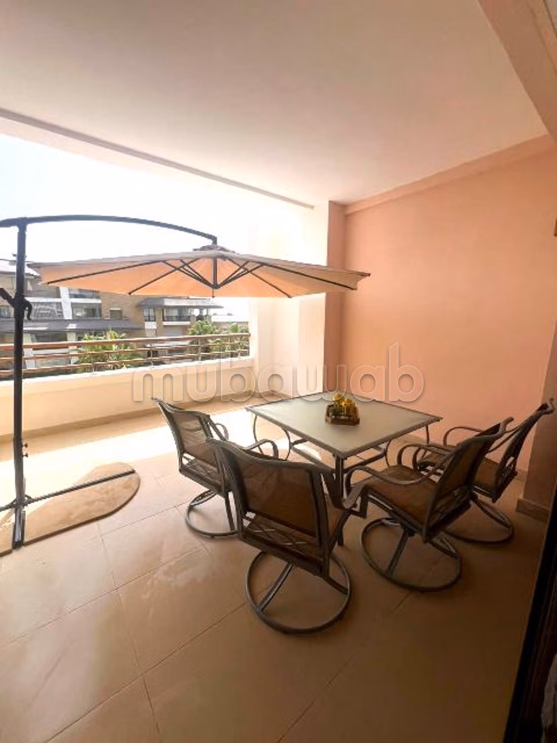 Location appartement de Standing Ã  Plages des Nations Vue Piscine & Jardin